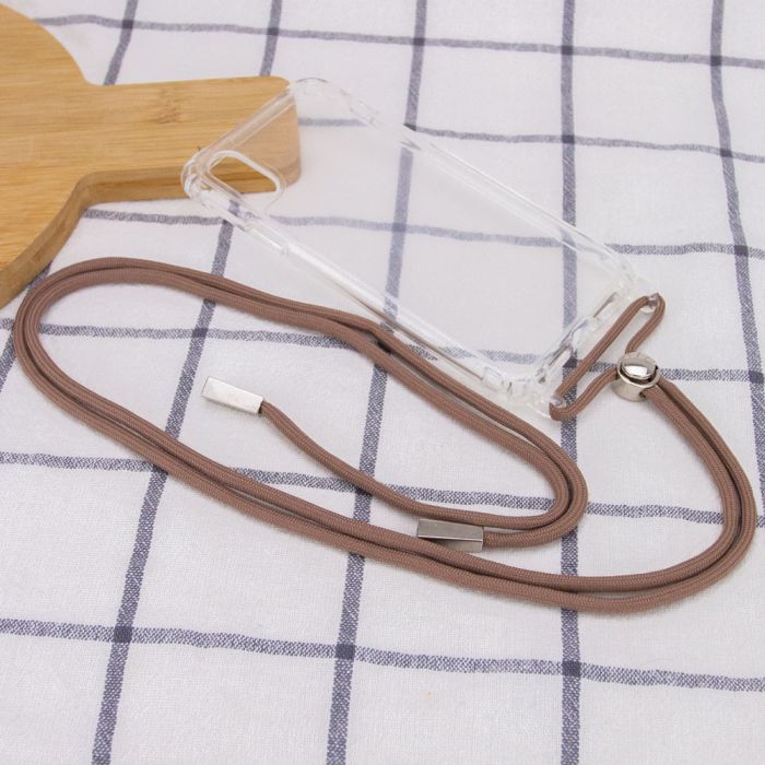 Чехол TPU Crossbody Transparent для Apple iPhone XS Max (6.5")