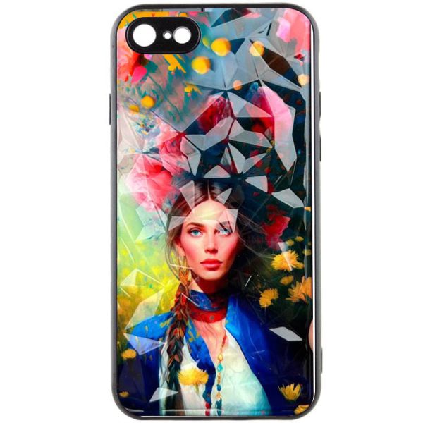 TPU+PC чехол Prisma Ladies для Apple iPhone 7/8/SE (2020) (4.7")