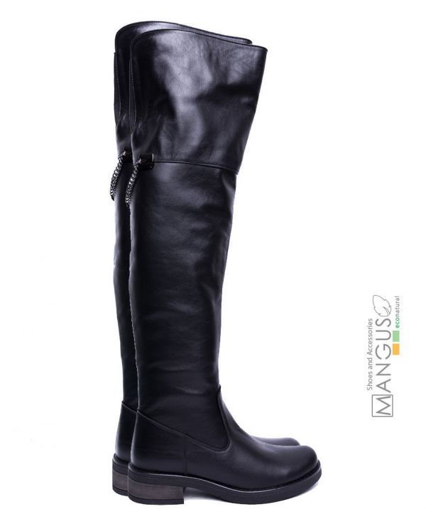 Ботфорти шкіра WinterFashion Alkir