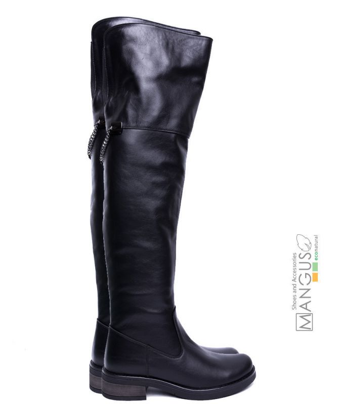 Ботфорти шкіра WinterFashion Alkir