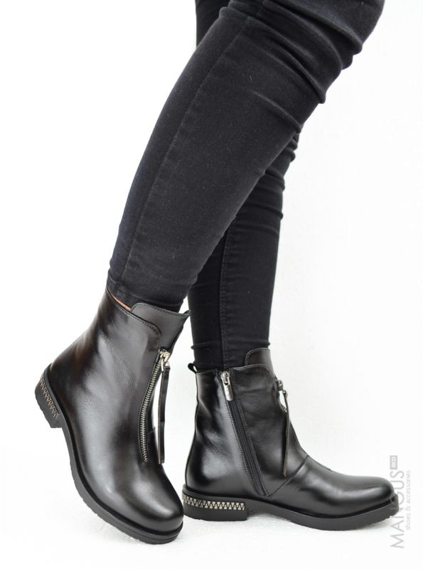 Черевики із блискавкою спереду ZIP-2