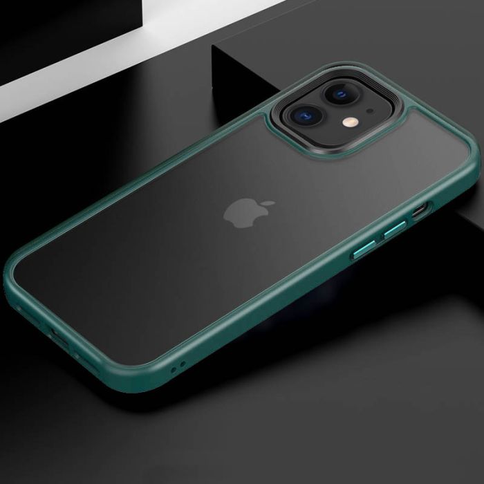 TPU+PC чехол Metal Buttons для Apple iPhone 11 (6.1")