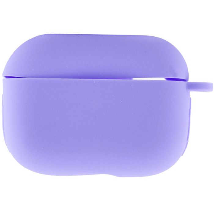 Силиконовый футляр New с карабином для наушников Airpods Pro