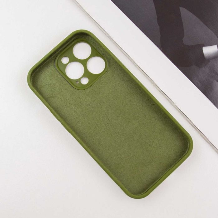 Чехол Silicone Case Full Camera Protective (AA) для Apple iPhone 14 Pro (6.1")
