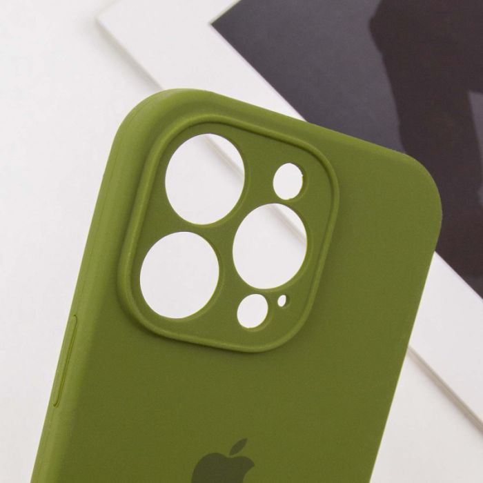 Чехол Silicone Case Full Camera Protective (AA) для Apple iPhone 14 Pro (6.1")