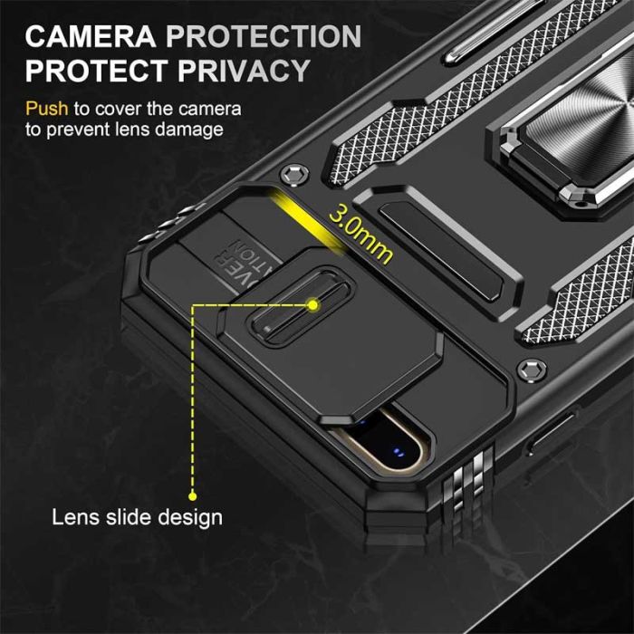 Ударостійкий чохол Camshield Army Ring для Apple iPhone 7 plus / 8 plus (5.5")