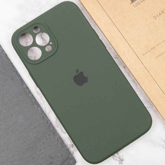 Чехол Silicone Case Full Camera Protective (AA) для Apple iPhone 12 Pro Max (6.7")