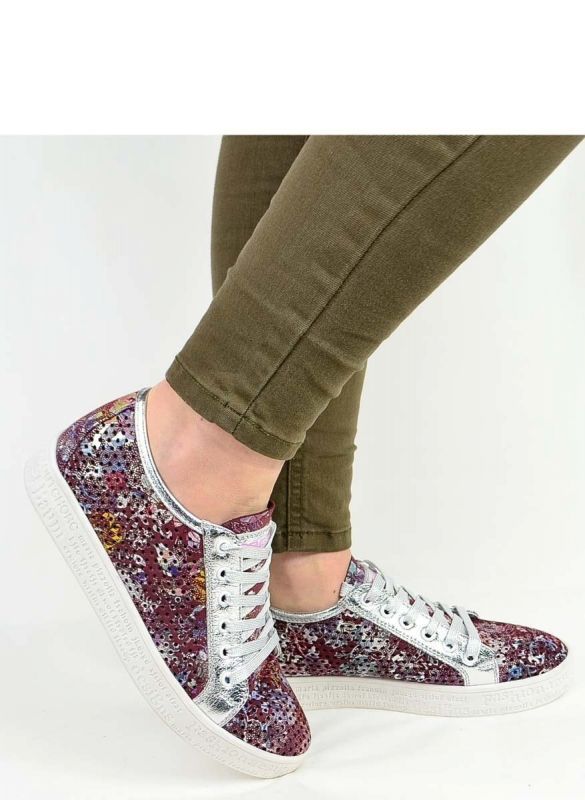 Бордові кеди Pachini