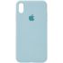 Чехол Silicone Case Full Protective (AA) для iPhone X (5.8") / XS (5.8")