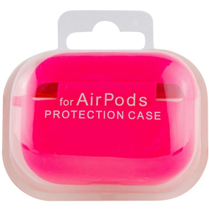 Силиконовый футляр с микрофиброй для наушников Airpods Pro