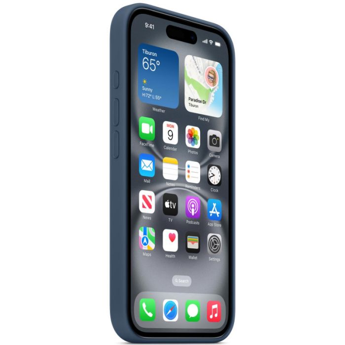 Чохол Silicone case (AAA) with Magsafe and Animation (button) для Apple iPhone 16 Pro (6.3")