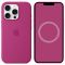 Чохол Silicone case (AAA) with Magsafe and Animation (button) для Apple iPhone 16 Pro (6.3")