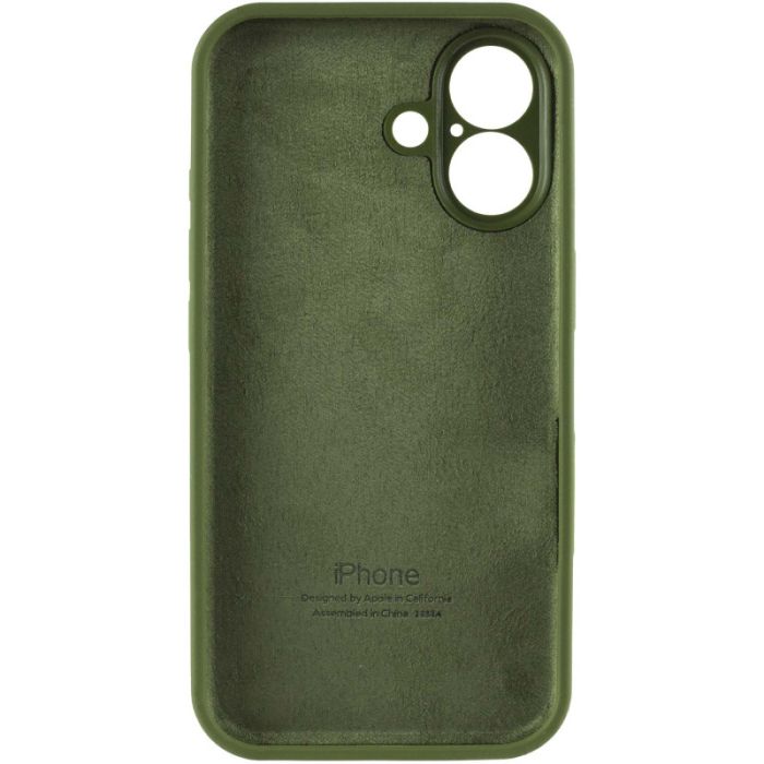 Чохол Silicone Case Full Camera Protective (AA) для Apple iPhone 16 (6.1")