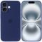 Чохол Silicone Case Full Camera Protective (AA) для Apple iPhone 16 Plus (6.7")