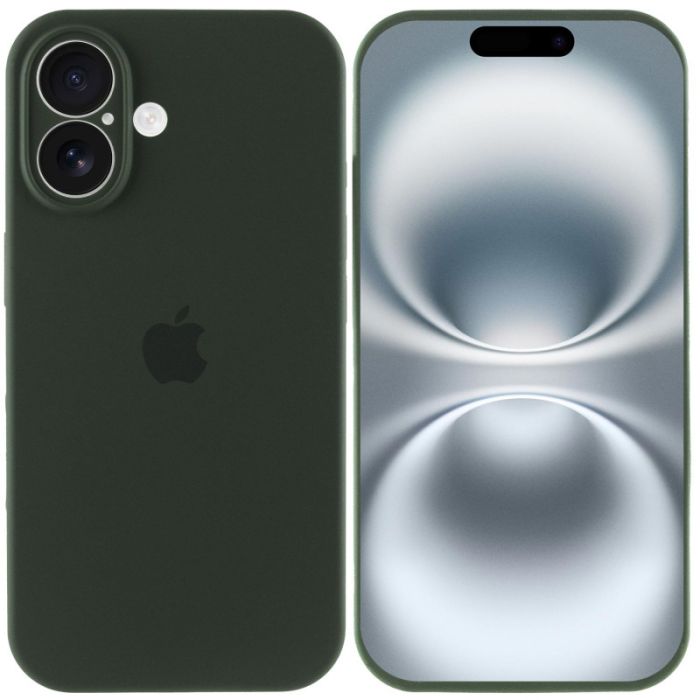 Чохол Silicone Case Full Camera Protective (AA) для Apple iPhone 16 Plus (6.7")