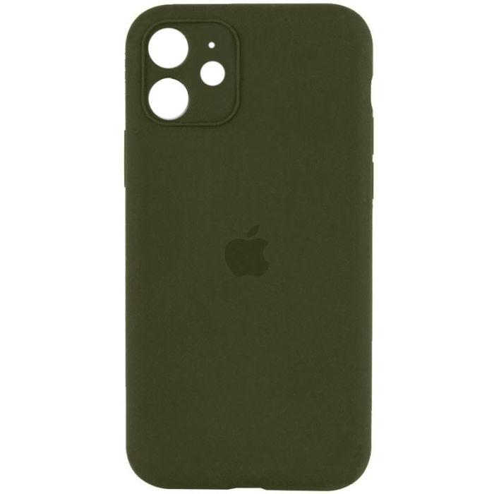 Чохол Silicone Case Full Camera Protective (AA) для Apple iPhone 12 (6.1")
