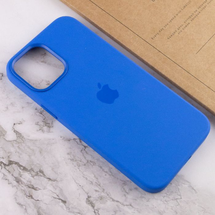 Чехол Silicone case (AAA) full with Magsafe and Animation для Apple iPhone 12 Pro Max (6.7")