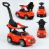 Автомобіль-толокар з ручкою JOY (806 S-15905) кольору ЧЕРВОНИЙ
