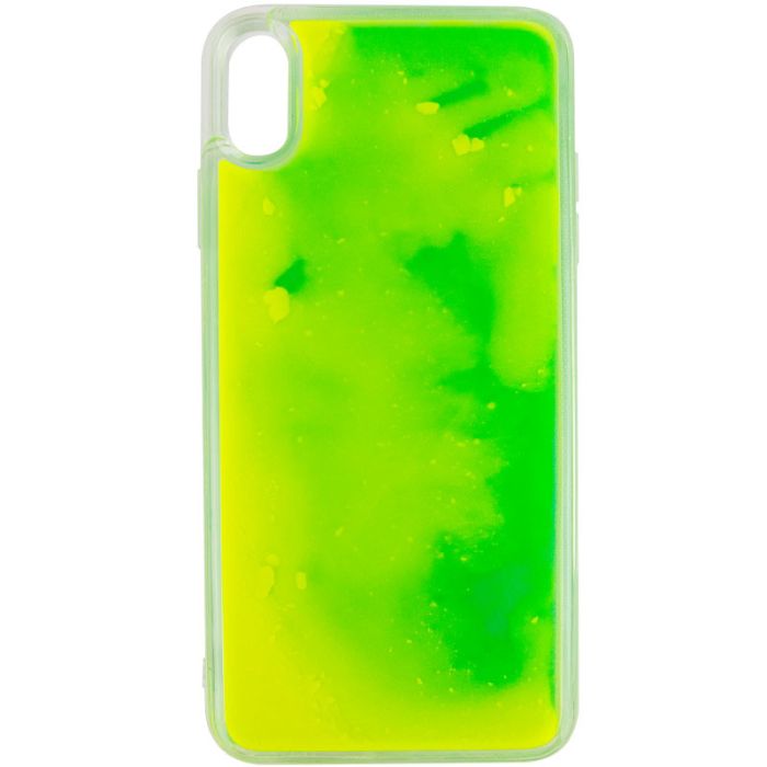 Неоновый чехол Neon Sand glow in the dark для Apple iPhone XS Max (6.5")