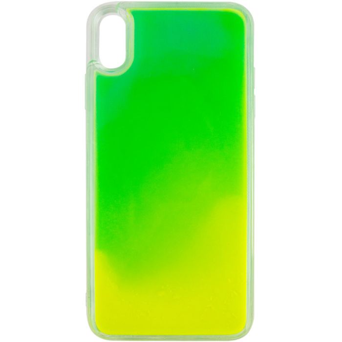 Неоновый чехол Neon Sand glow in the dark для Apple iPhone XS Max (6.5")