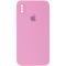 Чехол Silicone Case Square Full Camera Protective (AA) для Apple iPhone XS/X (5.8")