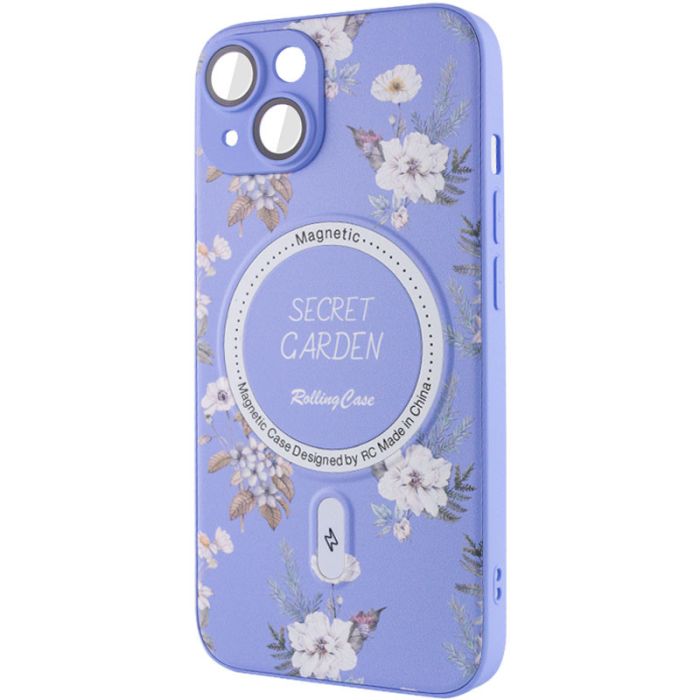 TPU+PC чохол Secret Garden with MagSafe для Apple iPhone 14 (6.1")