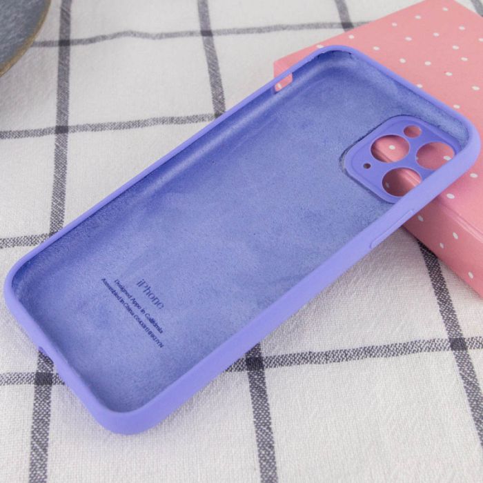 Уценка Чехол Silicone Case Full Camera Protective (AA) для Apple iPhone 12 Pro Max (6.7")