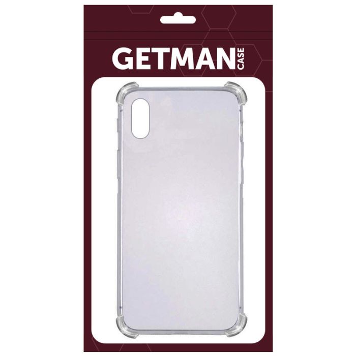 TPU чехол GETMAN Ease logo усиленные углы для Apple iPhone XS Max (6.5")