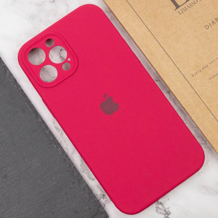 Чехол Silicone Case Full Camera Protective (AA) для Apple iPhone 12 Pro (6.1")