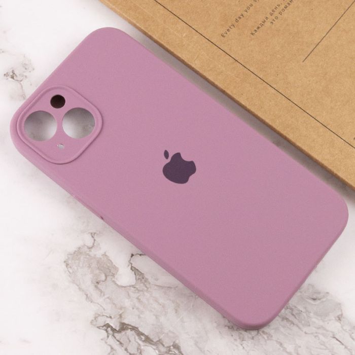 Чехол Silicone Case Full Camera Protective (AA) для Apple iPhone 14 (6.1")