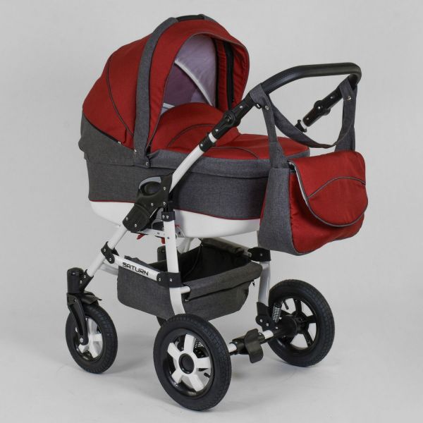 Универсальная коляска для детей Saturn Красная (56062)