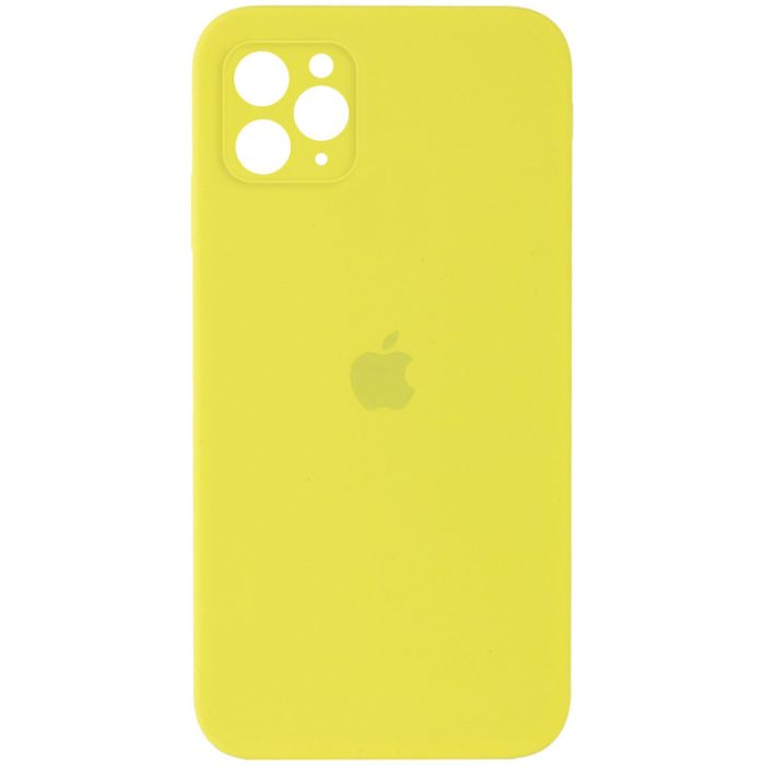 Чехол Silicone Case Square Full Camera Protective (AA) для Apple iPhone 11 Pro Max (6.5")