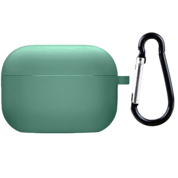 Силиконовый футляр с микрофиброй для наушников Airpods 3