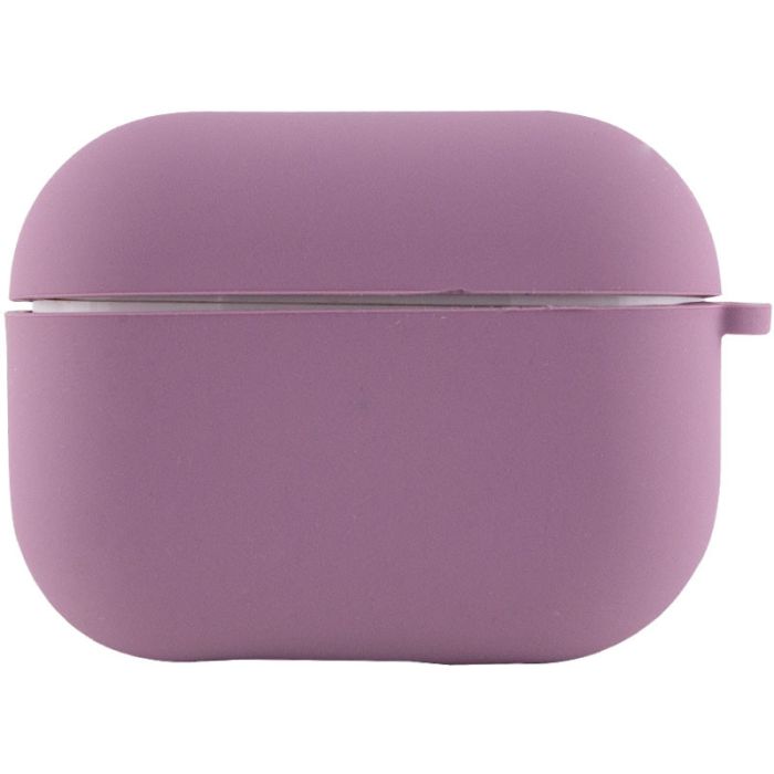 Силиконовый футляр с микрофиброй для наушников Airpods 3