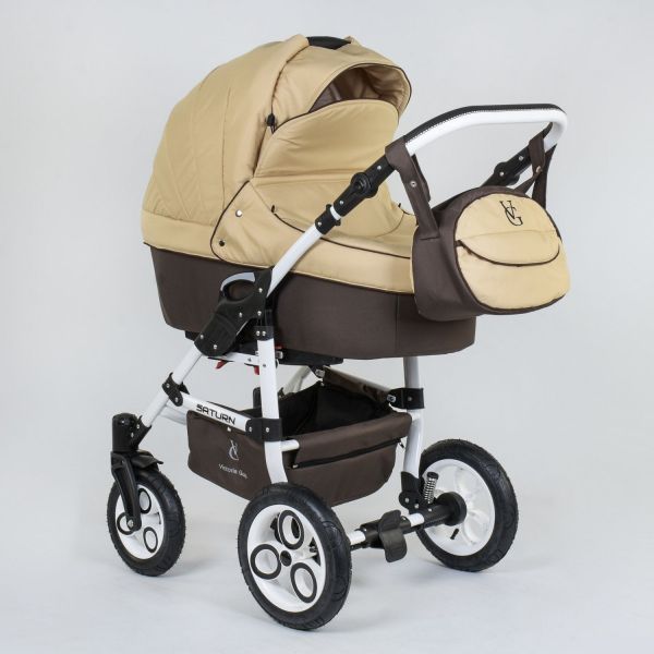 Универсальная коляска Saturn (56061) с надувными колесами.