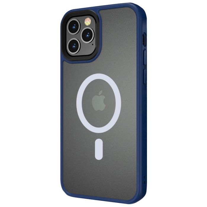 TPU+PC чехол Metal Buttons with MagSafe для Apple iPhone 12 Pro Max (6.7")