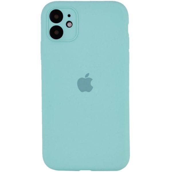 Чехол Silicone Case Full Camera Protective (AA) для Apple iPhone 12 (6.1")
