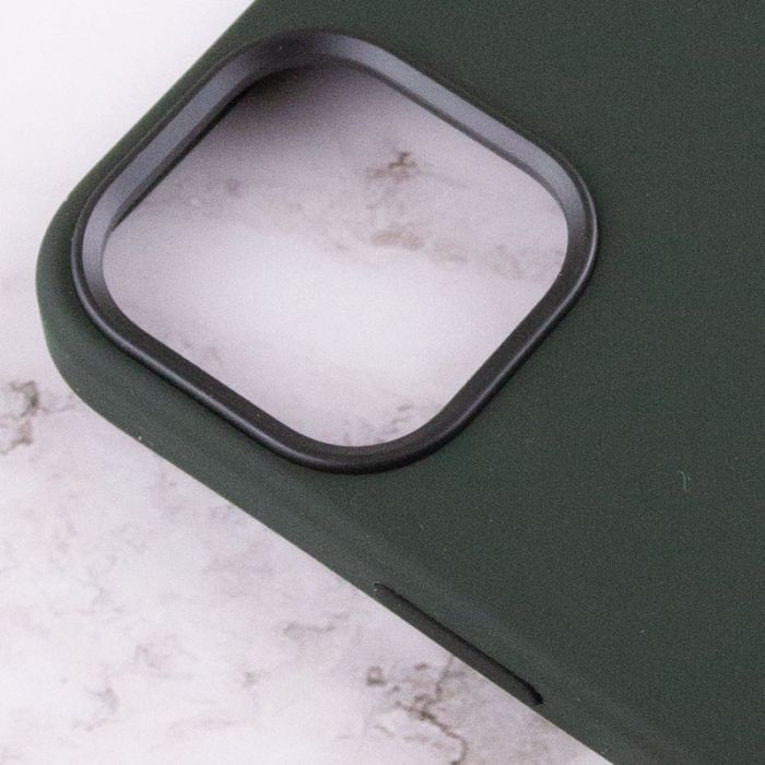 Чехол Silicone case (AAA) full with Magsafe and Animation для Apple iPhone 12 Pro Max (6.7")