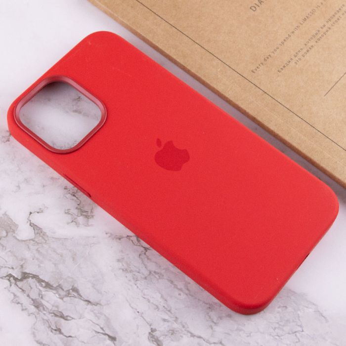 Чехол Silicone case (AAA) full with Magsafe and Animation для Apple iPhone 12 Pro Max (6.7")