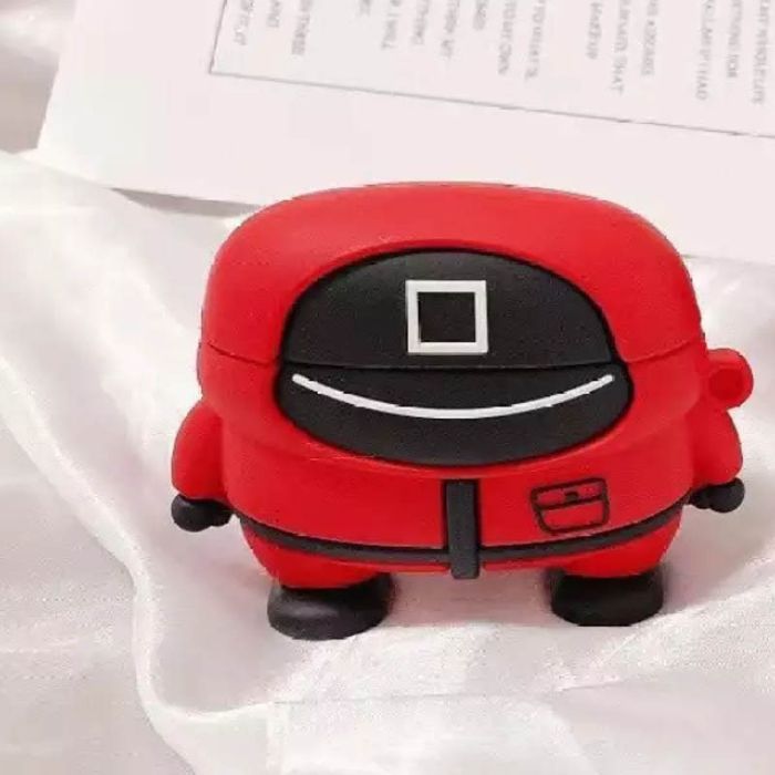 Силиконовый футляр Squid Game для наушников AirPods Pro