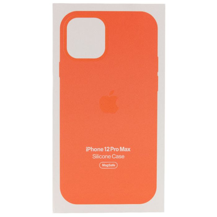 Чехол Silicone case (AAA) full with Magsafe and Animation для Apple iPhone 12 Pro Max (6.7")