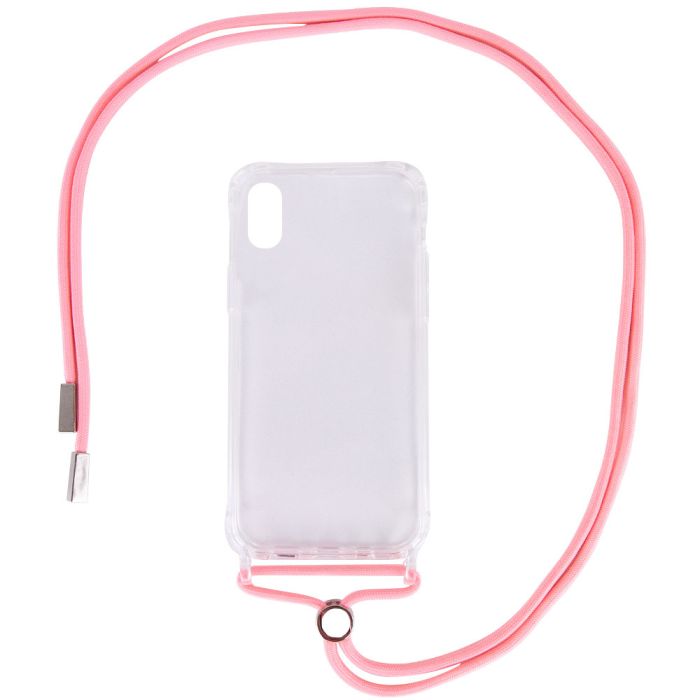 Чехол TPU Crossbody Transparent для Apple iPhone XS Max (6.5")
