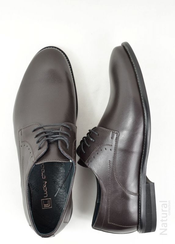 Коричневі туфлі LuckyBrown
