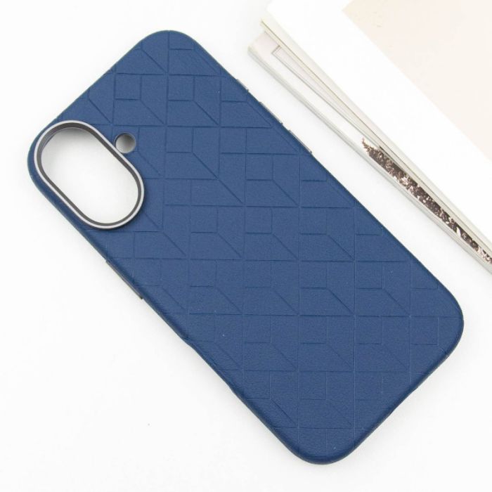 Шкіряний чохол Carved with MagSafe для Apple iPhone 16 (6.1")