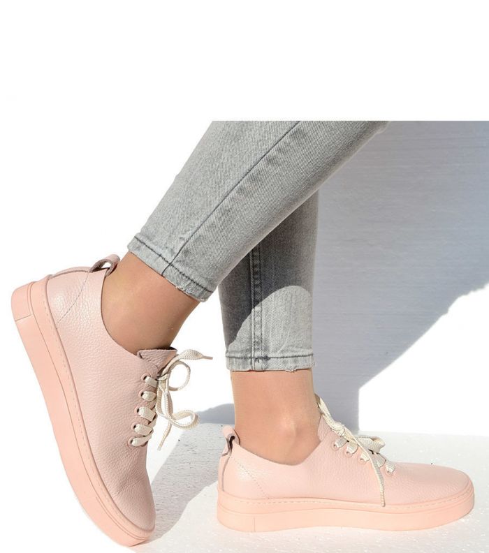 Крутые пудровые кеды Flotar