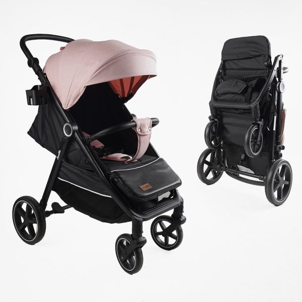 Детская прогулочная Коляска "JOY" Sevillia (S-15928) футкавер, подстаканник, дождевик