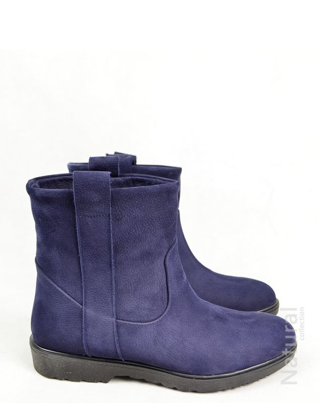 Модные ботинки синего цвета Fashion