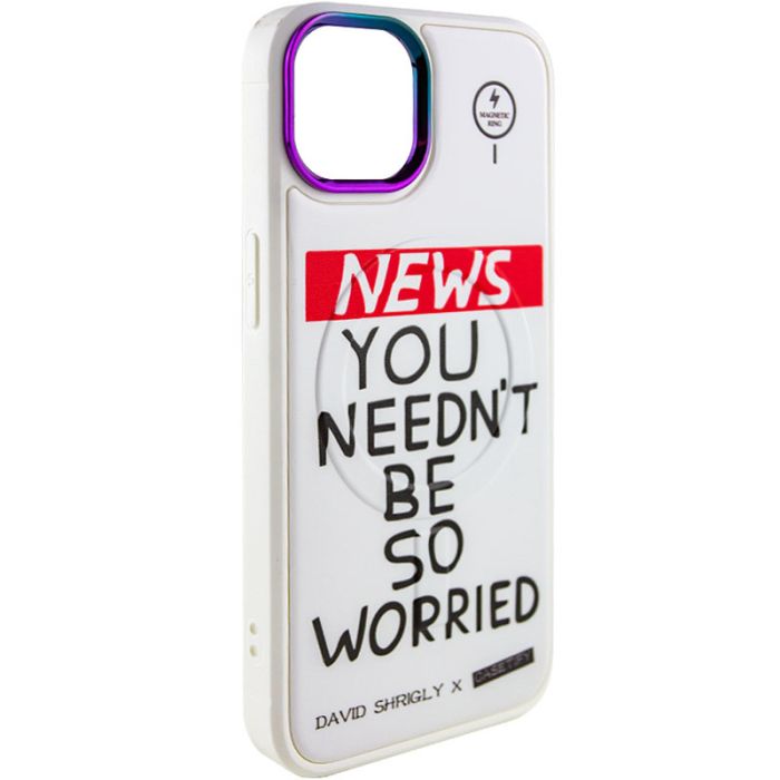 TPU+PC чехол Funny pictures with MagSafe для Apple iPhone 12 Pro Max (6.7")