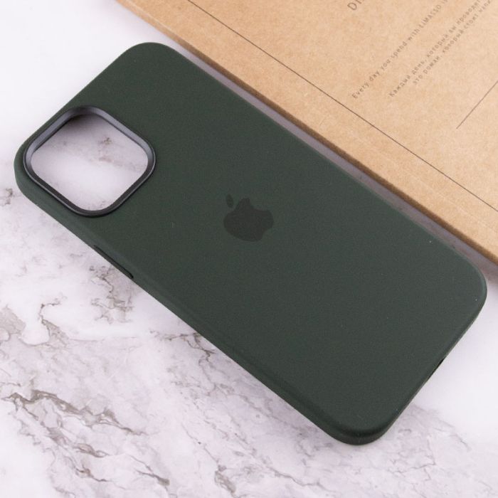 Чехол Silicone case (AAA) full with Magsafe and Animation для Apple iPhone 12 Pro / 12 (6.1")