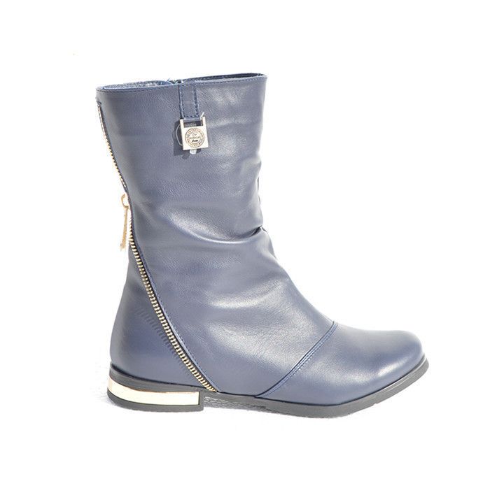 Напівчоботи темно-сині Ksenya